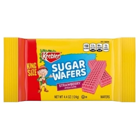 Keebler Keebler Strawberry Sugar Wafers 4.4 oz Packet 759106